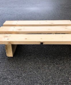 Einwegpaletten 2-Wege Paletten 600 x 400 mm mit 2 Kufen