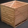 Kartoffelkisten 1400x1200x1200 mm Außenmaß gehobelt Kanten gerundet Seitenbretter verleimt