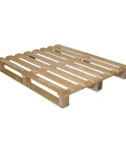 Gebrauchte Holzpalette 1200 x 1200 mm – 1/2 Schwerlast